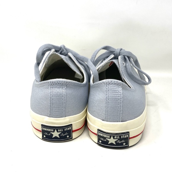 Converse Chuck 70 Shoes Men's Low Top Wolf Grey Canvas Size Sneakers 160496C - Picture 8 of 10